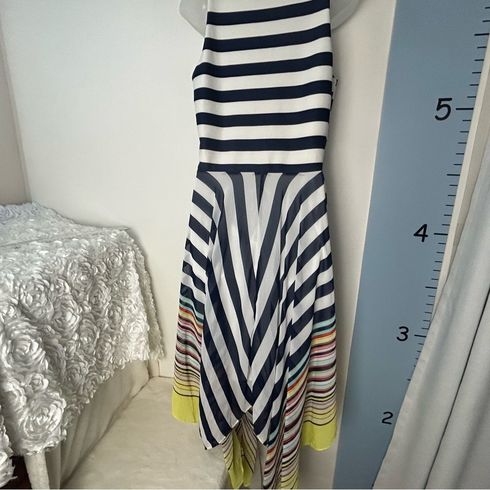 Signature by Robbie Bee‎ Striped Maxi Beach Party Sundress 12 - Picture 10 of 16